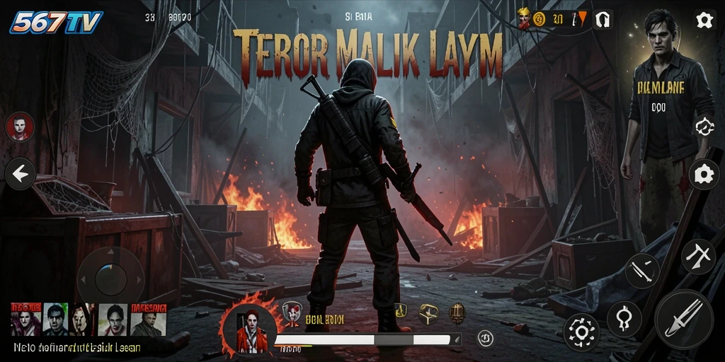 Gameplay menegangkan dengan suasana horor yang mencekam.