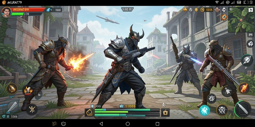 Tampilan menarik dari gameplay strategis AKURAT79.