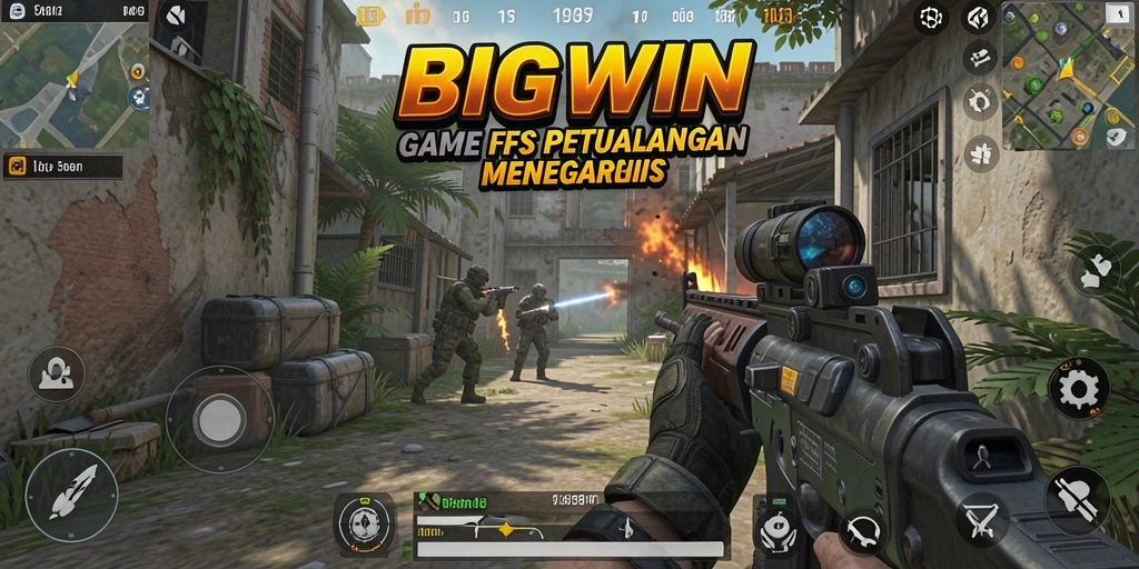 Tampilkan gameplay intens dari BIGWIN di dunia FPS.