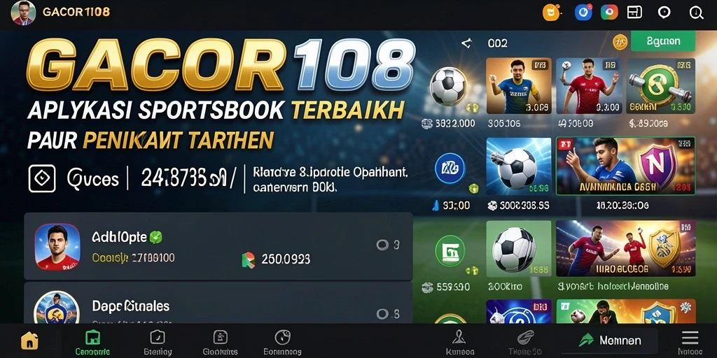 Tampilan gameplay GACOR108 yang menarik dan interaktif.
