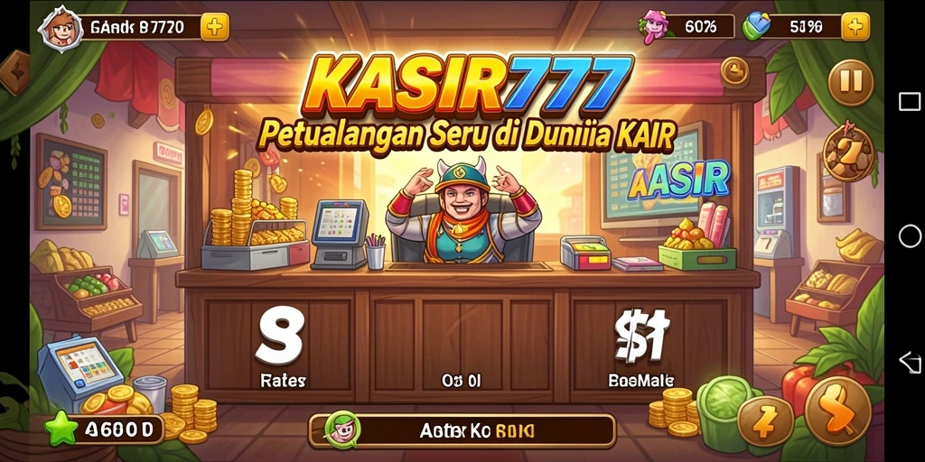 Tampilan gameplay <strong>KASIR777</strong> yang mengasyikkan dan penuh warna.