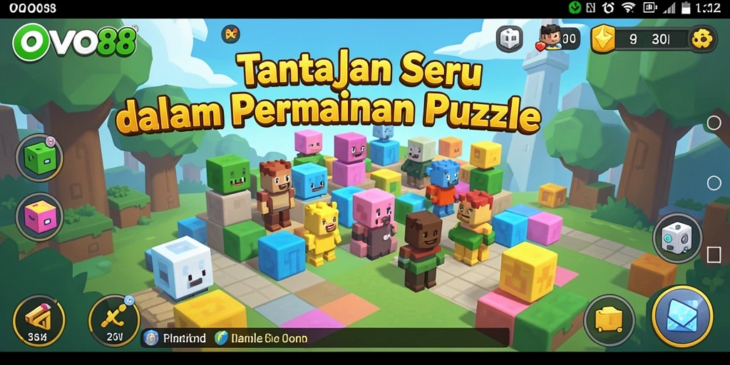 Tampilan screenshot gameplay OVO88 yang menarik dan menantang.