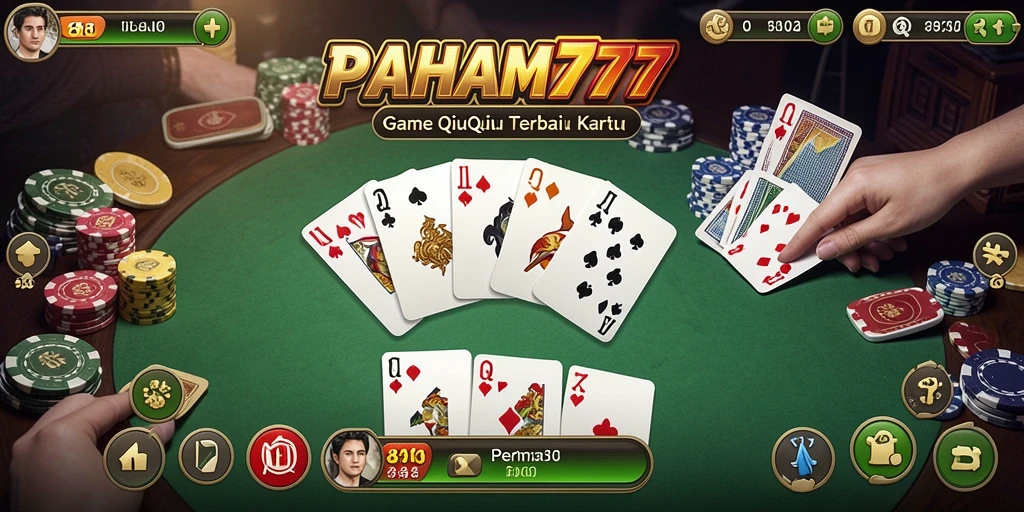 Tampilan gameplay QiuQiu yang menegangkan di PAHAM777.