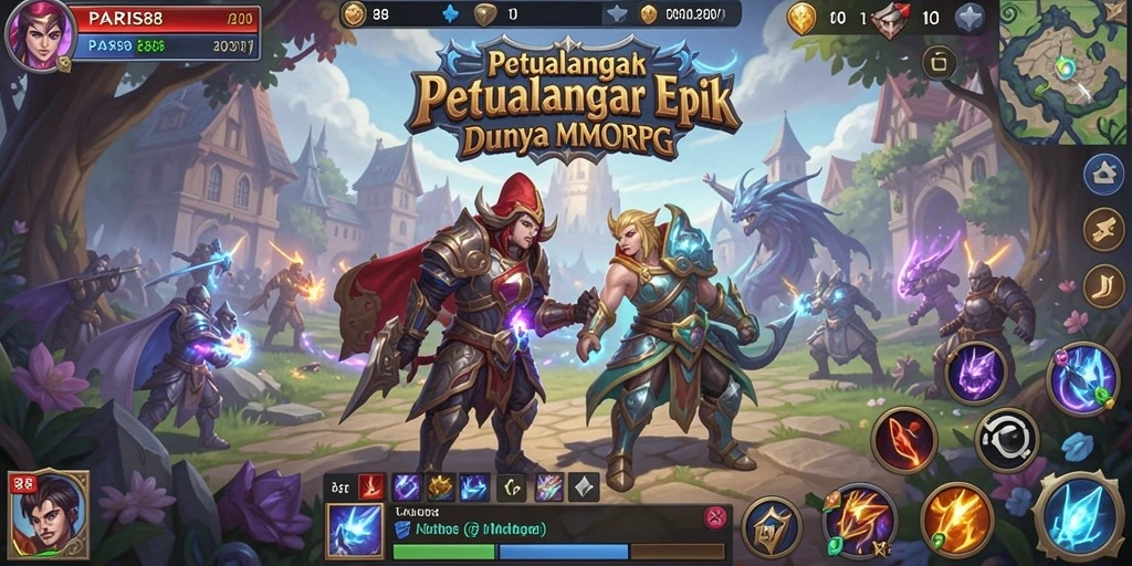 Gameplay seru di PARIS88 menghadirkan momen-momen mendebarkan dalam dunia MMORPG.