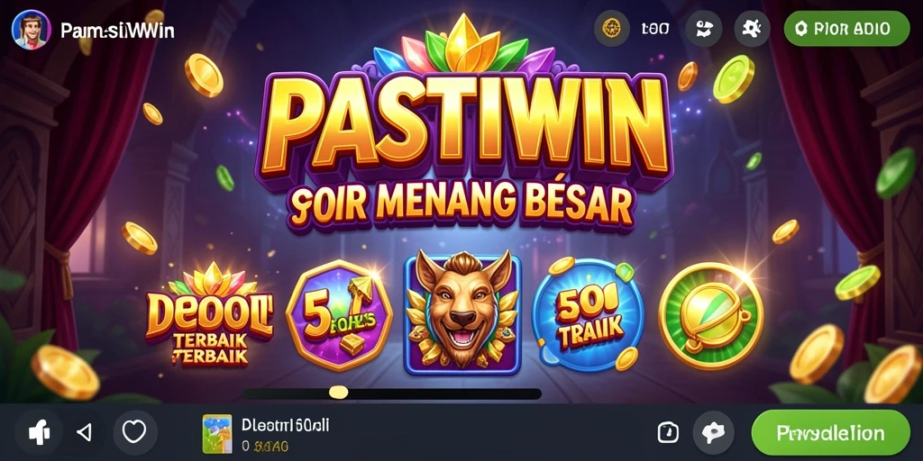 Tampilan menarik dari gameplay Slot di PASTIWIN.