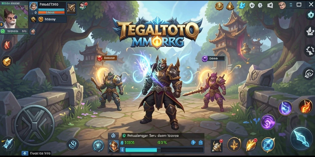 Gameplay seru dari game MMORPG TEGALTOTO yang menampilkan aksi epik.